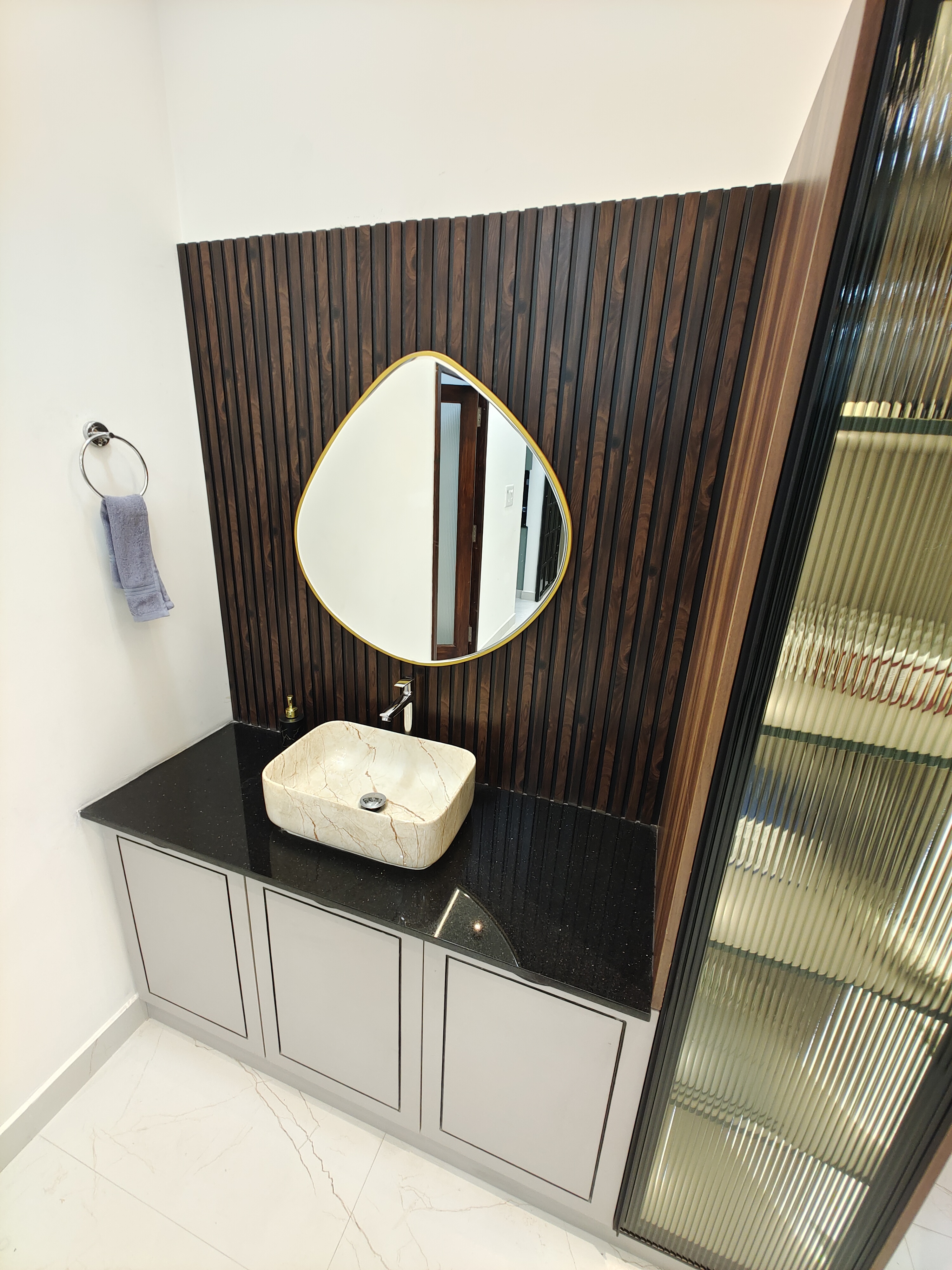 Premium home bar interior and display unit design in Chennai