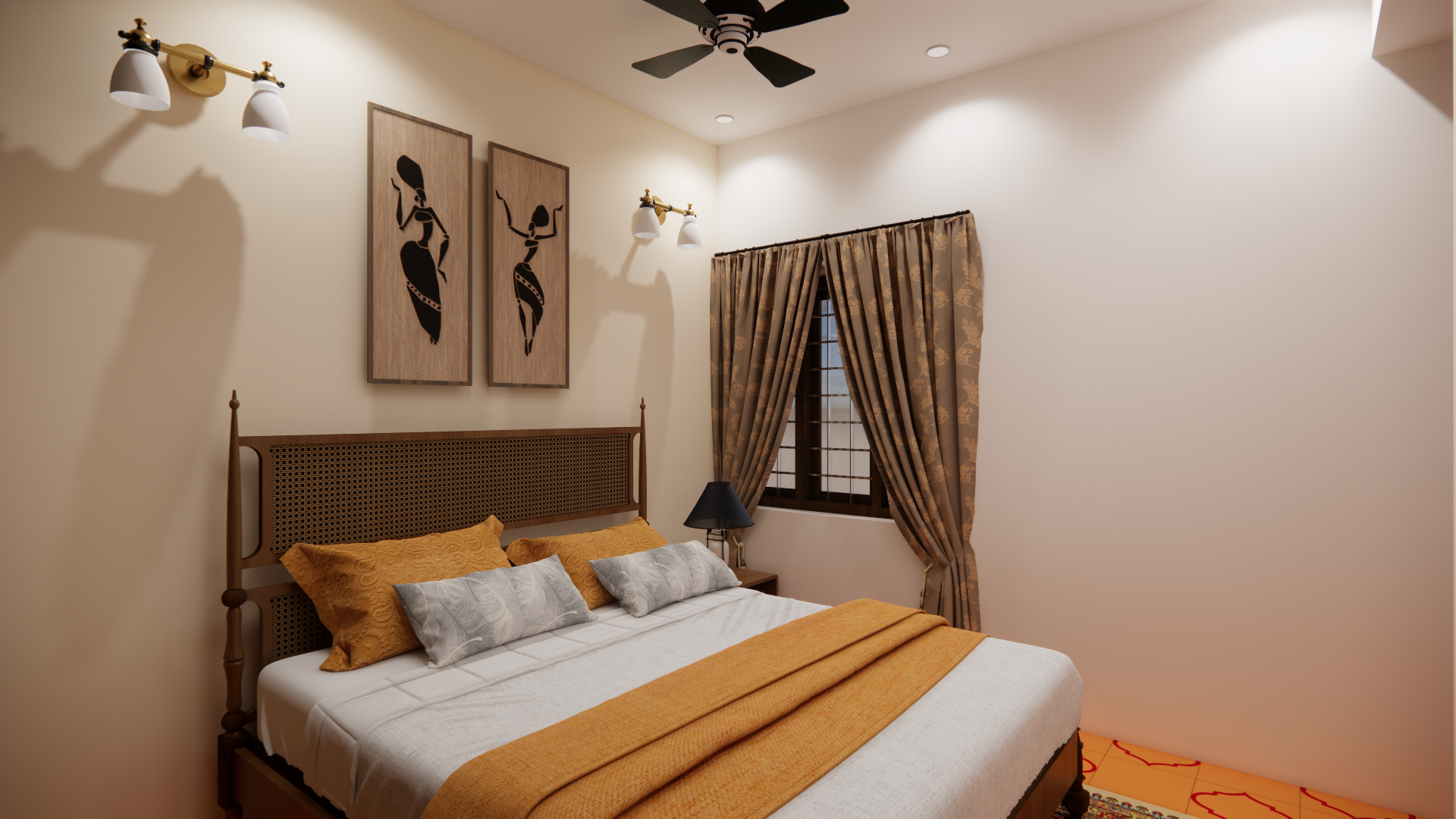 Designer Master Bedroom interior design in Chennai