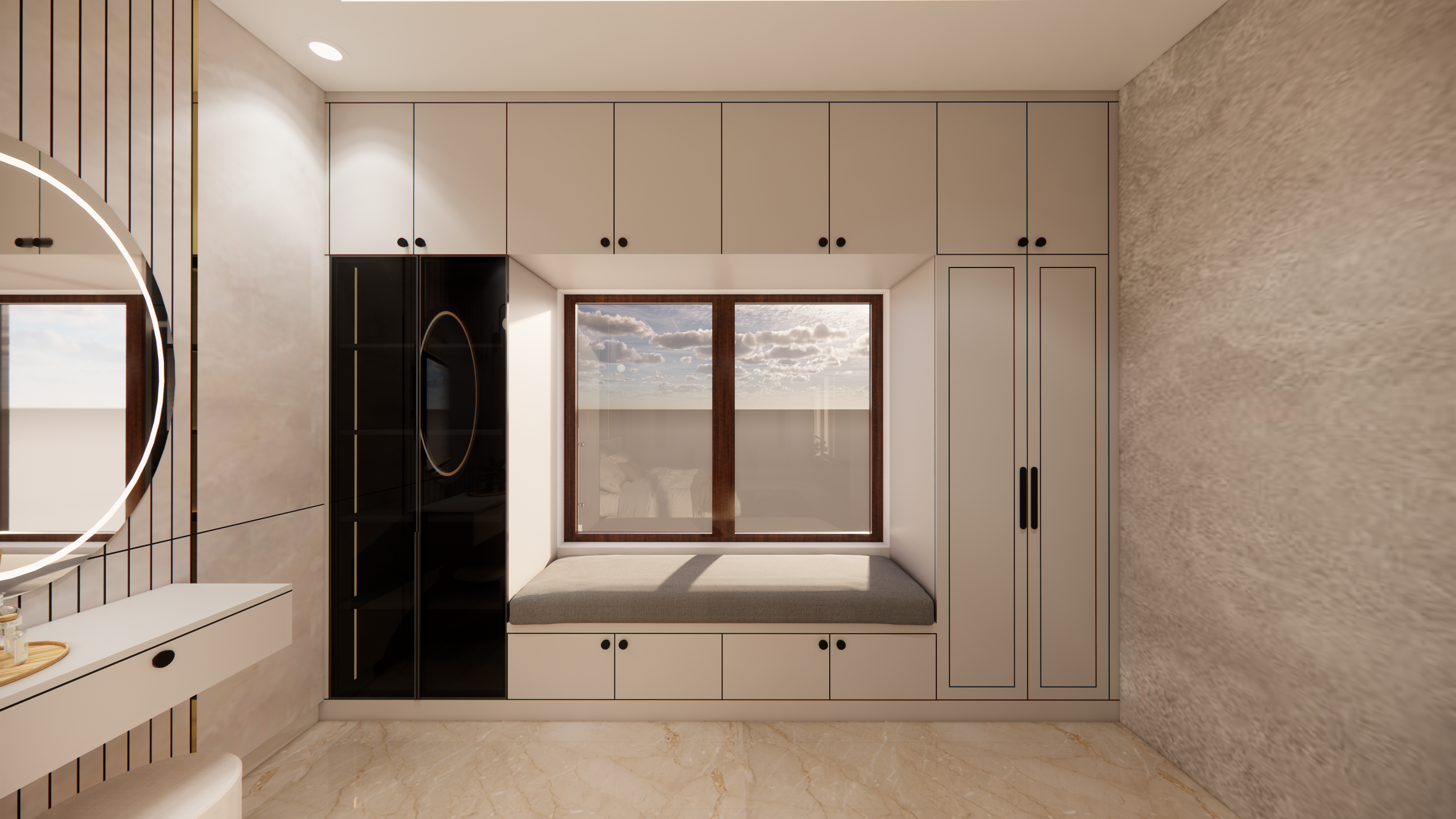 Luxury duplex interior design with premium finishes in Chennai