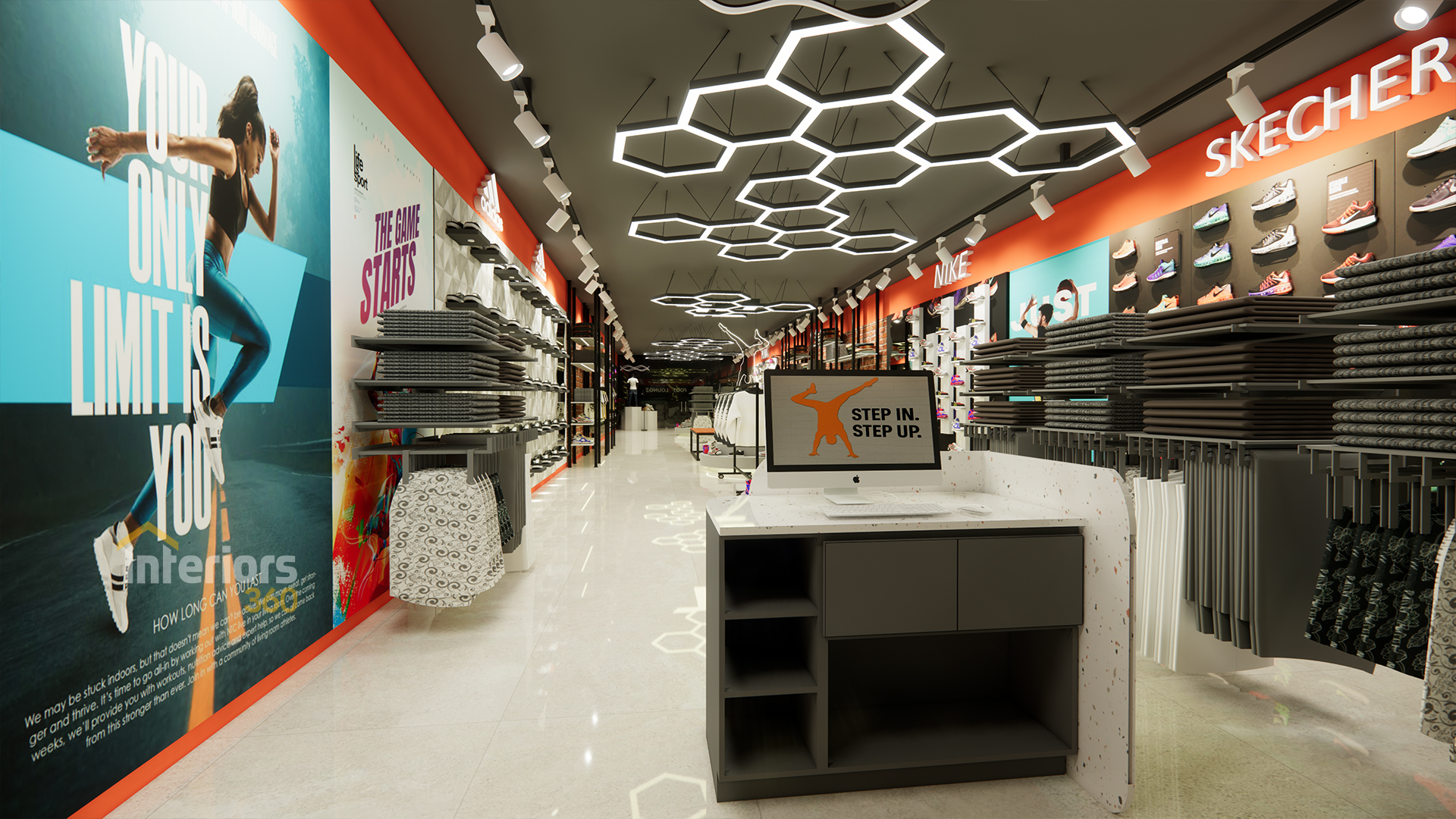 Modern luxury retail interiors in Chennai