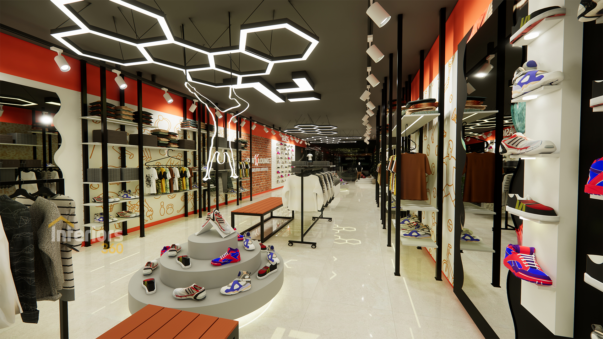 Complete retail interior design in Chennai by Interiors360
