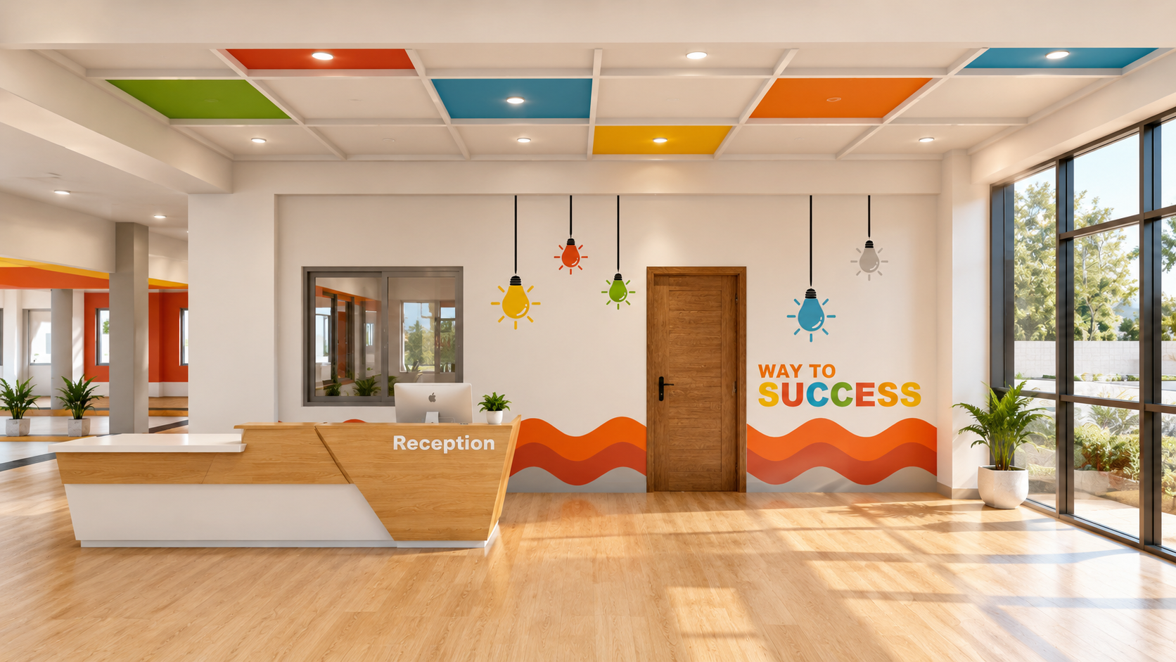 Modern school interior design in Chennai by Interiors360