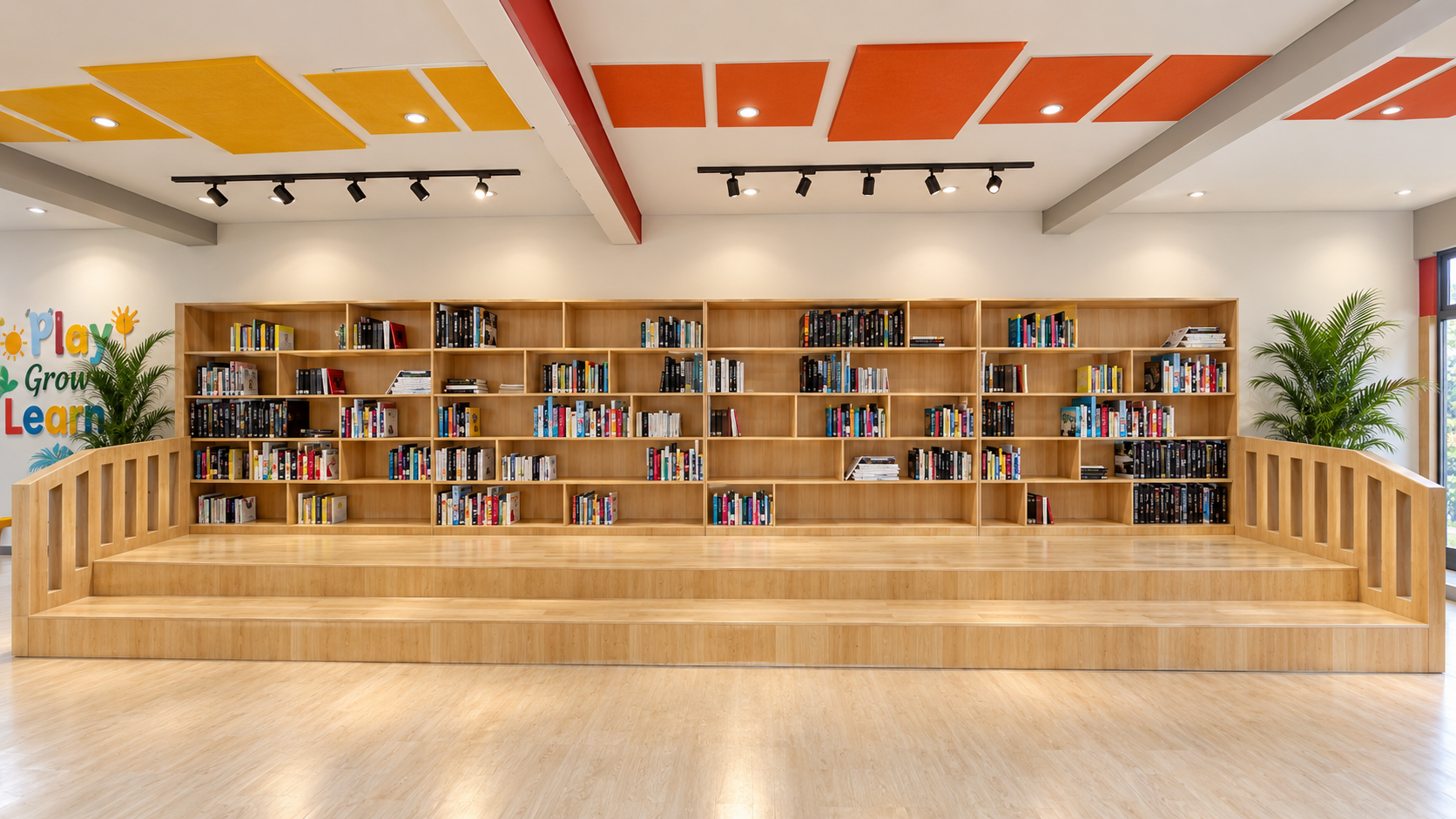 Modern classroom interior design for schools in Chennai