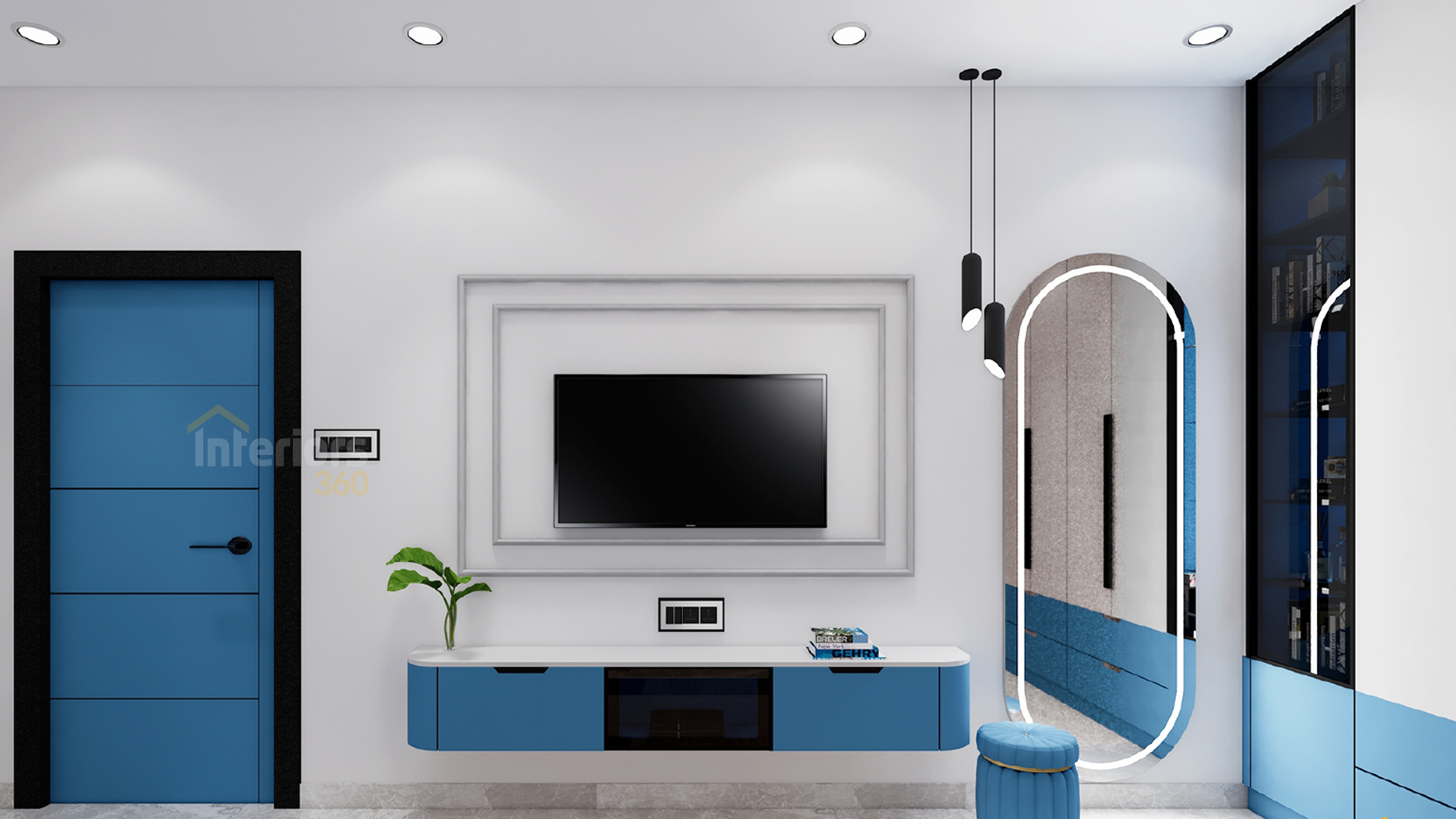 Refined villa interior design with premium finishes in Chennai
