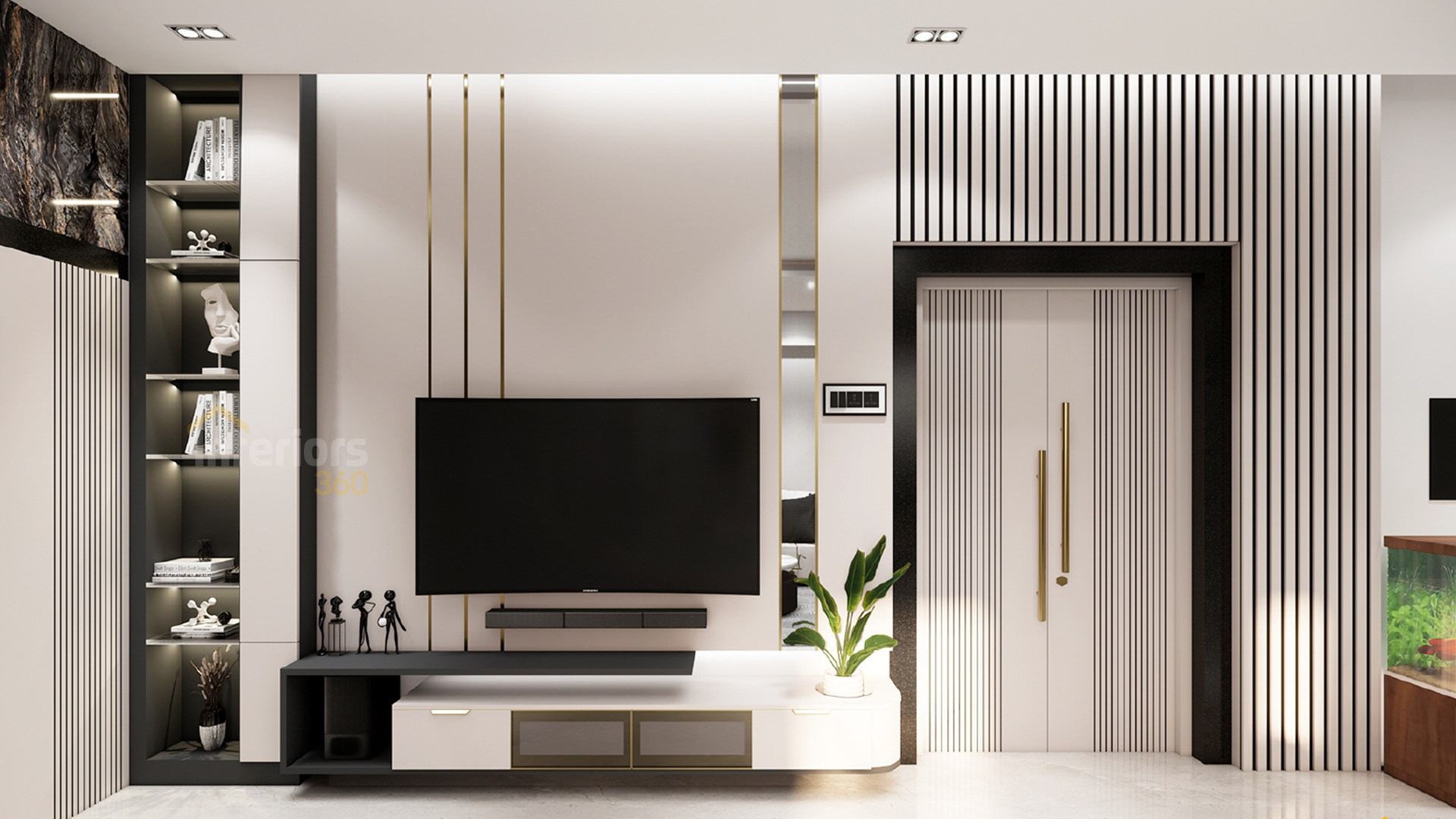 Luxury villa interiors and interior design in Chennai by Interiors360